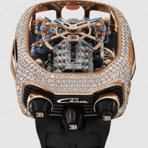 Jacob & Co. BUGATTI CHIRON TOURBILLON PAVE Watch Replica BU200.40.RD.AA.ABRUA Jacob and Co Watch Price