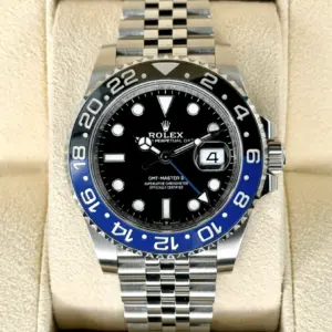NEW 2025 Rolex GMT-Master II "Batgirl" 40mm 126710BLNR Jubilee Black Dial