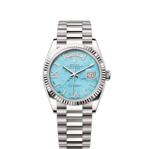 Rolex Day-Date 36, 18k White Gold with Diamond-set, 36mm, Ref# 128239-0044