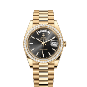 Rolex Day-Date 40, 18k Yellow Gold with Diamond-set, 40mm, Ref# 228348rbr-0043