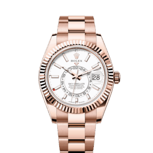 Rolex Sky-Dweller, 42mm, 18k Everose Gold, Ref# 336935-0003