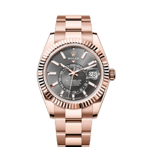 Rolex Sky-Dweller, 42mm, 18k Everose Gold, Ref# 336935-0004