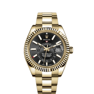 Rolex Sky-Dweller 42mm, 18k Yellow Gold, Ref# 326938-0004