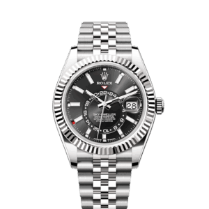 Rolex Sky-Dweller, 42mm, Oystersteel and 18k White Gold, Black, Jubilee, Ref# 336934-0008