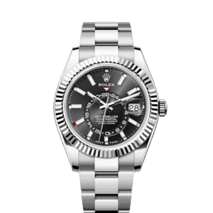 Rolex Sky-Dweller, 42mm, Oystersteel and 18k White Gold, Black, Oyster, Ref# 336934-0007