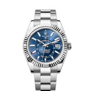 Rolex Sky-Dweller, 42mm, Oystersteel and 18k White Gold, Blue, Oyster, Ref# 336934-0005
